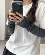 デンスニットハンドウォーマー / Dense Knit Hand Warmer