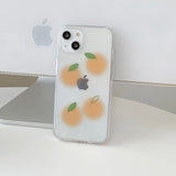 Chreey Orange Phone Case Bead Tok Set