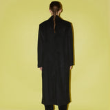 シングルブリーステッドテイラードコート / Single breasted tailored coat black
