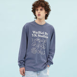 Spring graphic long sleeve tshirts (6686405492854)