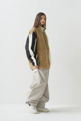 ワイドジャケット/BSR2223FWJK055 MCS WIDE JACKET MULTI BEIGE