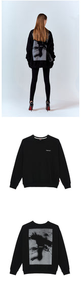 ジェットラグスウェットシャツ/JETLAG SWEATSHIRTS [BLACK]