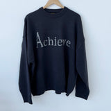 アチミリーラウンドニット / ACHI MILLY ROUND KNIT(4COLOR)