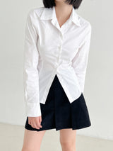 フラットミニスカート/Flat mini skirt (4color)