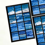 ディープブルーフィルムステッカー / Deep Blue Film Sticker