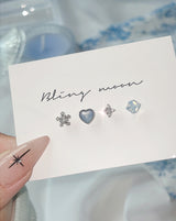 アイストゥインクルピアス / [4 set] Ice Twinkle Piercing Set