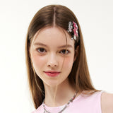 Glitter Star Cubic Clip Hairpin