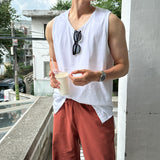 リーンアンドセミワイドリネンベンダブルパンツ / Lean and Semi-Wide Linen Bendable Pants (6 colors)