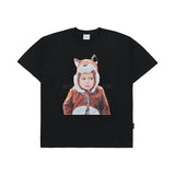 ベイビーフィイスフォックスドールショートスリーブTシャツ ブラック