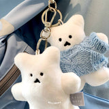 cream chanibear keyring