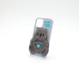 SUN CASE PATCH FUR CAT LIGHT GRAY (6535228522614)