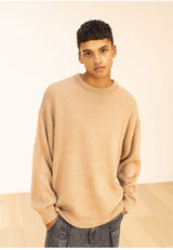 ウールソフトモヘアオーバーサイズニット/WOOL SOFT MOHAIR OVERSIZED KNIT