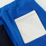 インシジョンカラーウェイスウェットパンツ / incision colourway sweat pants - BLUE