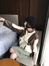 Rock chic motor leather jacket 
