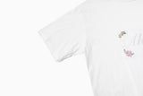 オールウェイズ刺繍Tシャツ / ALWAYS EMBROIDERED T-SHIRT(WHITE)