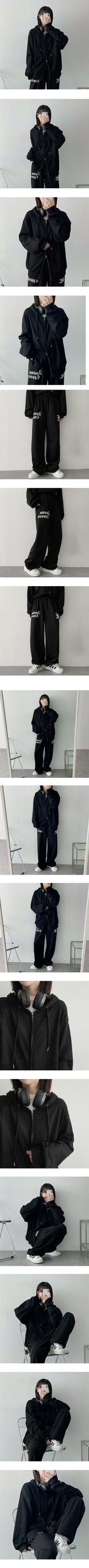 ハートストリングバンデッドウエストパンツ/Hearts String Lettering Banded Waist Pants