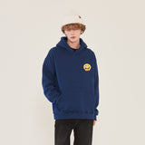 SMILE LOGO HOODIE ROYAL BLUE (6699005444214)