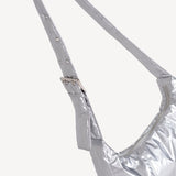 PADDING EYELET CROSS BAG