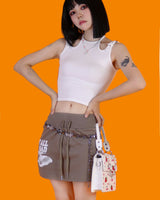 ベルトポイントスリーブレストップ / belt point sleeveless (2 color)