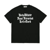 ファタルアトラクションTシャツ / FATAL ATTRACTION T-SHIRT_BK