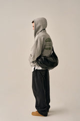 PINTUCK WIDE DENIM