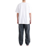 ベーシックロゴTシャツ / BASIC LOGO TEE white/red