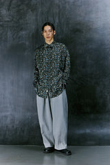NACRE K-ART PLEATS-SHIRT (Khaki)