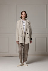 Two-button suit jacket - Ivory (4622119043190)