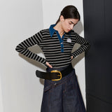 VICTORIA STRIPE TEE, BLACK+WHITE S/T (6633223782518)