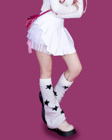 スターレッグウォーマー / star pang! leg warmer (3color/양면)