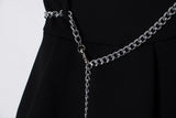 チェーンベルトスカートショーツ / SKI(6434) chain belt skirt shorts