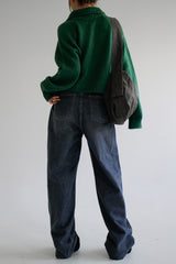 ディープリーカラーカーディガン/Deeplly collar cardigan (3color)