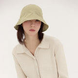 VARZAR Label String Bucket Hat / Beige