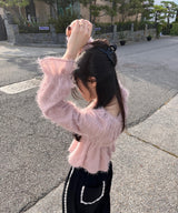 Feather blouse