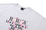 チャビーロゴTシャツ / CHUBBY LOGO TEE SHIRT_LIGHT GREY