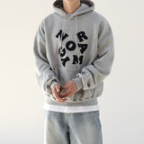 OVERFIT NORE EMBROIDERY HOODIE