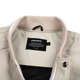 ロゴバーシティジャケット/BSR2223FWJK021 LOGO VARSITY JACKET CREAM BEIGE