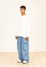 DIVISION WIDE CARGO STRING PANTS