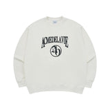 [24SS] AE LOGO SYMBOL SWEATSHIRT CREAM