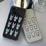 PomRabbit- Pom-Pom freinds Christmas Phone Case