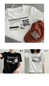 オティレタリングショートスリーブT / Oti Lettering Short Sleeve Tee