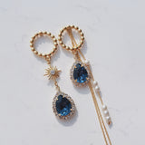 Meteor Shower Piercing - Navy