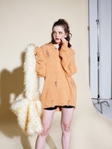 DAMAGE COLLAR KNIT (6635438932086)