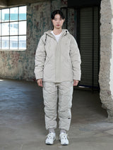 CORDURRA NYLON MIX HOODED DOWN PUFFER