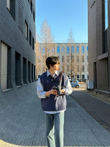 ジャストフィットデニムパンツ / Oz Just Fit Denim Pants (blue)