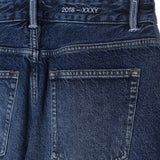 BRUSH WASHING DENIM RELAXFIT-BLUE