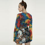 Tie-dye Cupid Knit [Rainbow] (6592682786934)