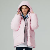 オーバーフィットフードダックダウン/OVERFIT HOOD DUCK DOWN-PINK