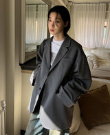 スイッチウィンドブレザー / Stitch wind blazer (2 color)