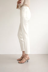 バンディングストレートパンツ / SOOTHING CREAM JEANS / BANDING STRAIGHT PANTS
